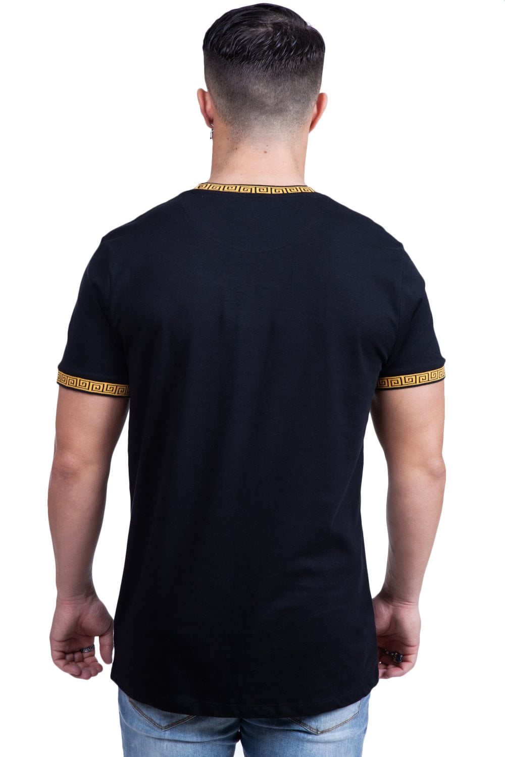 Fisk Jacquard Pattern Tee