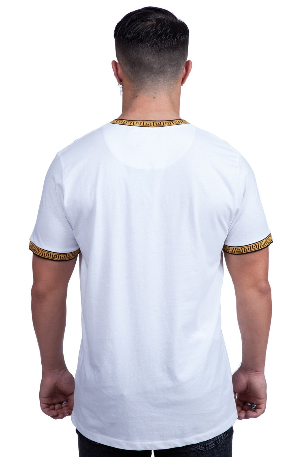 Fisk Jacquard Pattern Tee