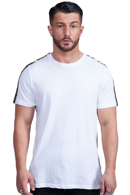 Harland Back Neck Tape Tee