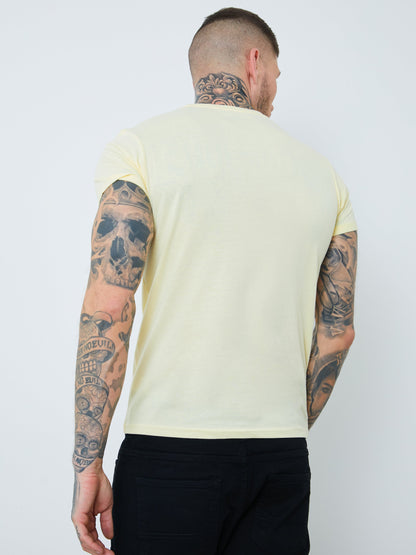 Crew Neck Pocket Roll Tee