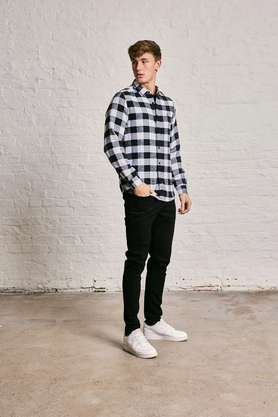 Long Sleeve Check Shirt