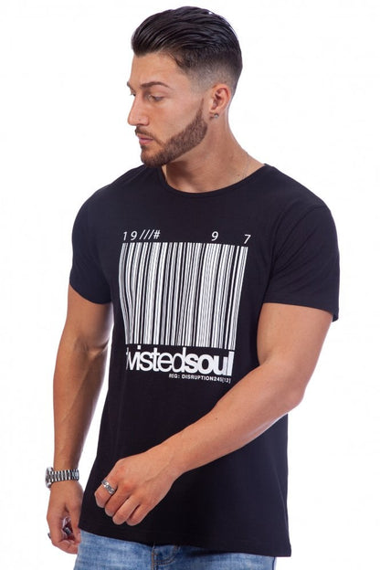 Barcode Print T-Shirt