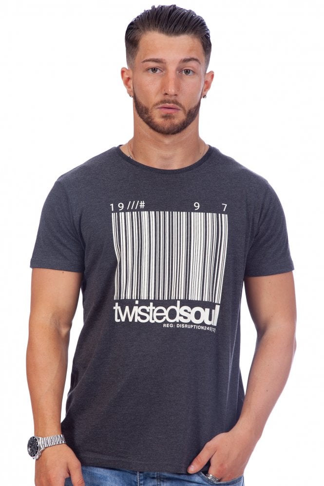 Barcode Print T-Shirt