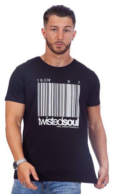 Barcode Print T-Shirt