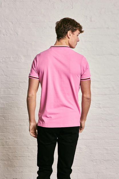 Tipped Collar Polo T-Shirt