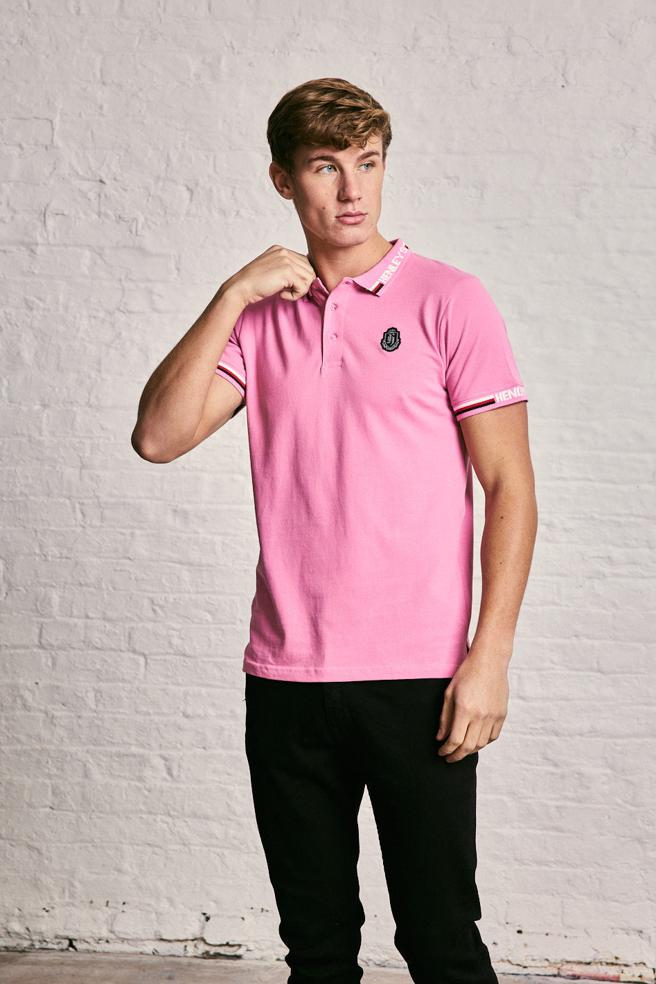 Tipped Collar Polo T-Shirt