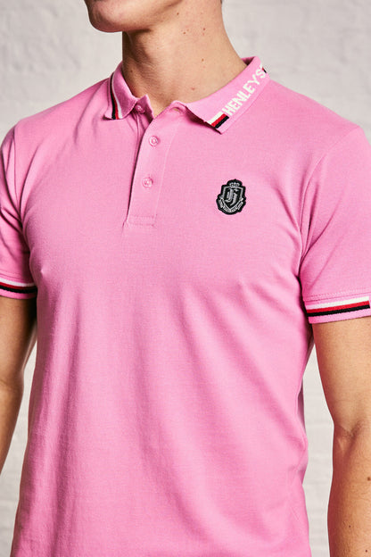 Tipped Collar Polo T-Shirt