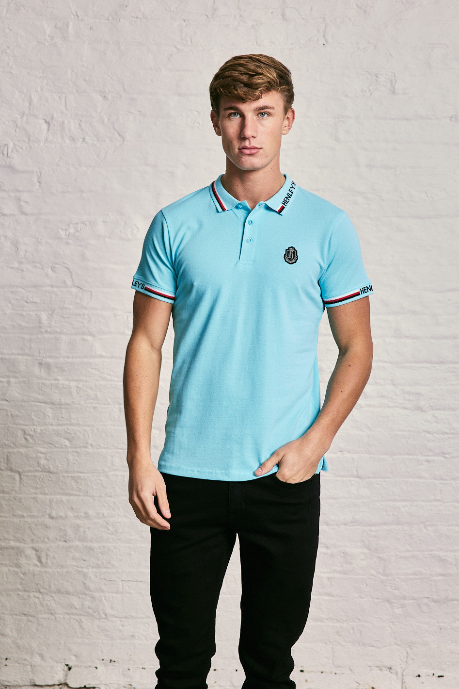 Tipped Collar Polo T-Shirt