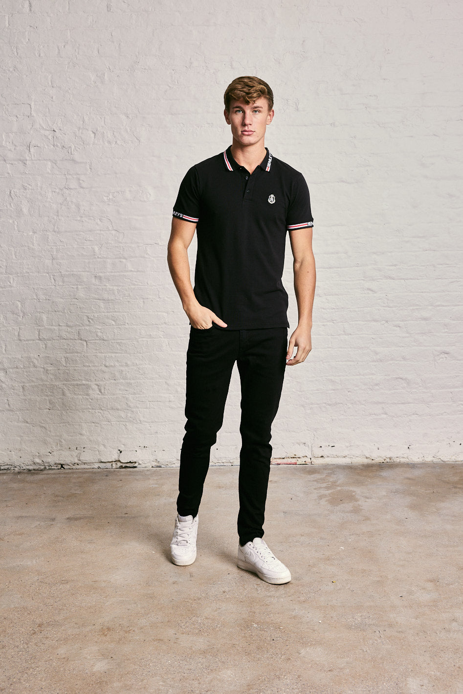 Tipped Collar Polo T-Shirt