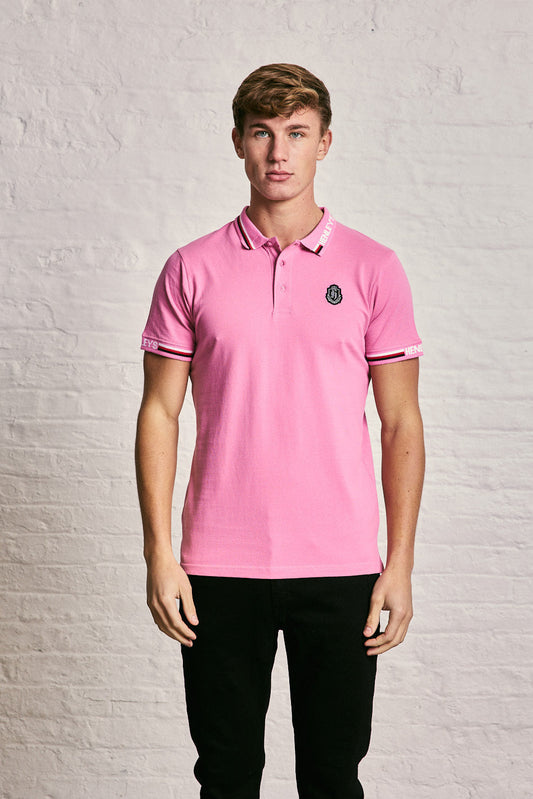 Tipped Collar Polo T-Shirt