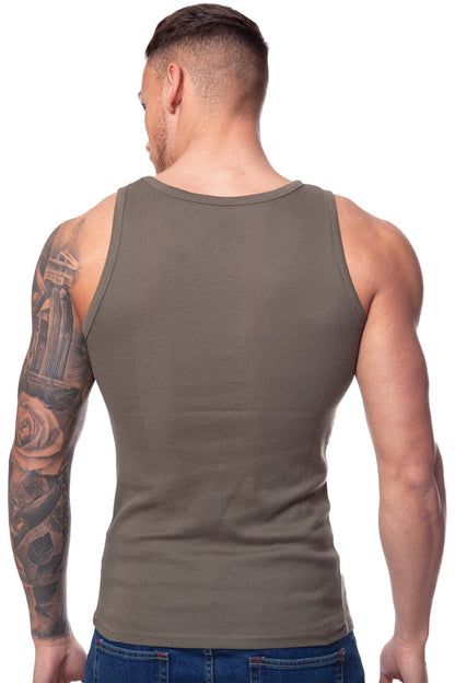 Mace Ribbed Vest Top