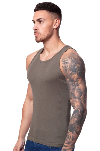 Mace Ribbed Vest Top