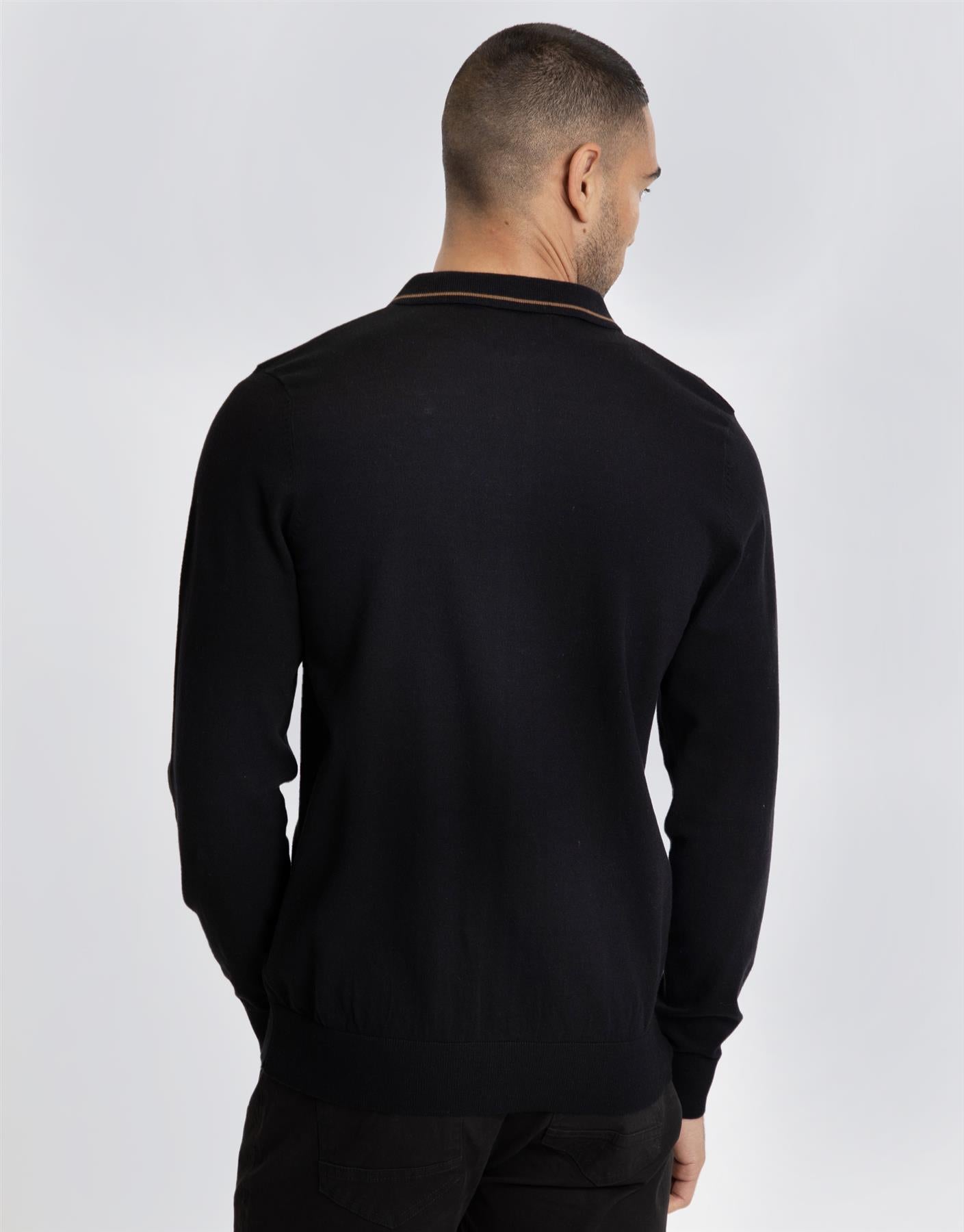 Mens Jumper Polo Barrow