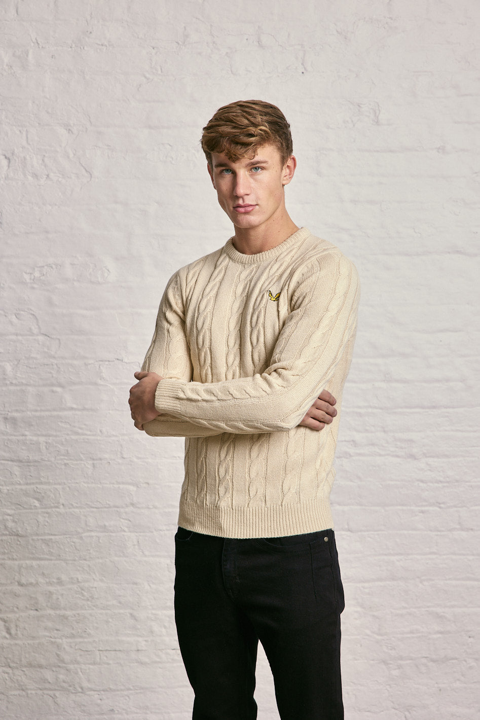 Cable Crew Neck Knitwear