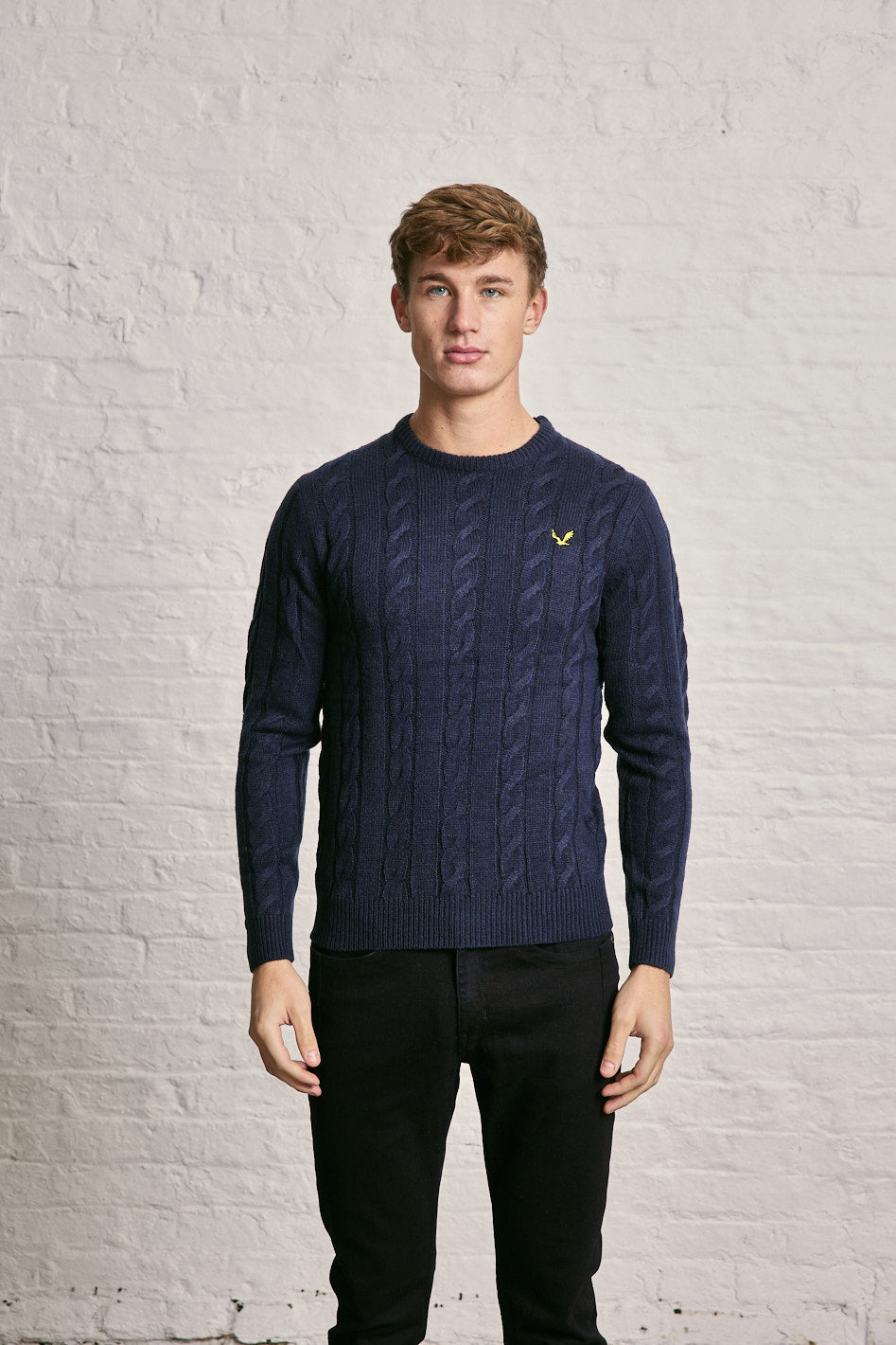 Cable Crew Neck Knitwear