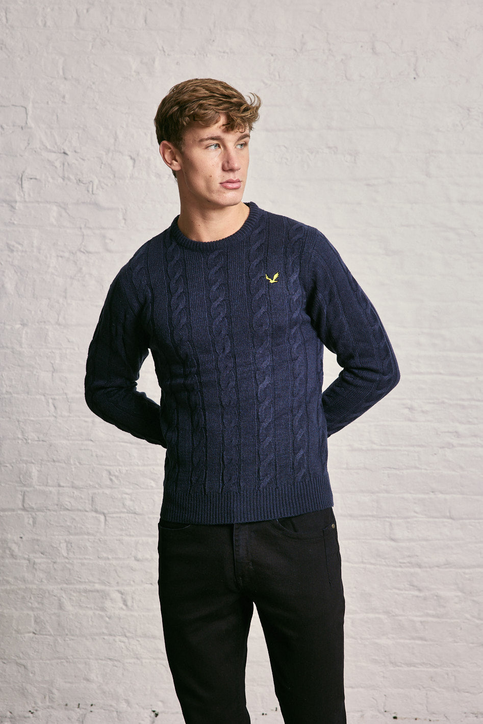 Cable Crew Neck Knitwear