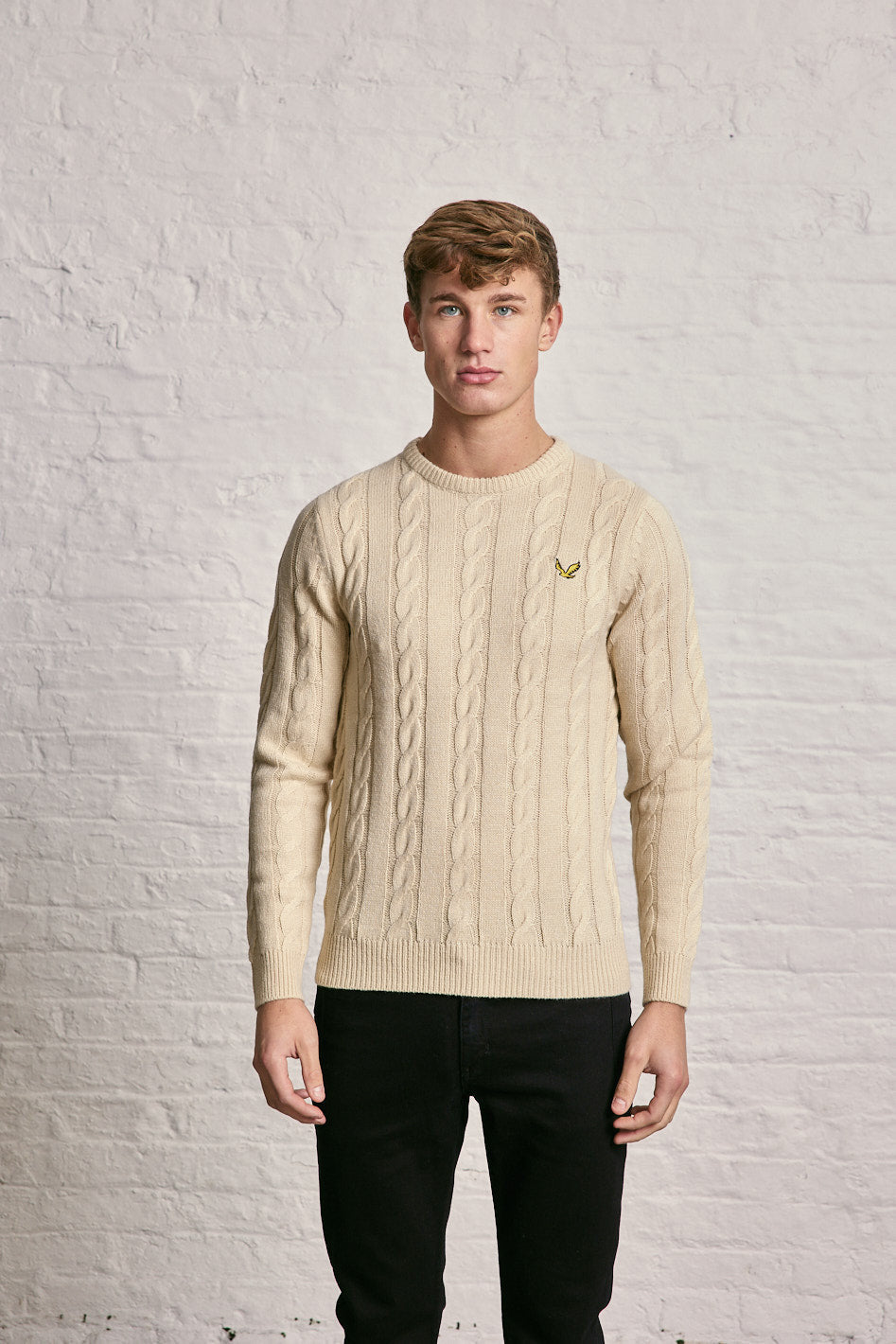 Cable Crew Neck Knitwear